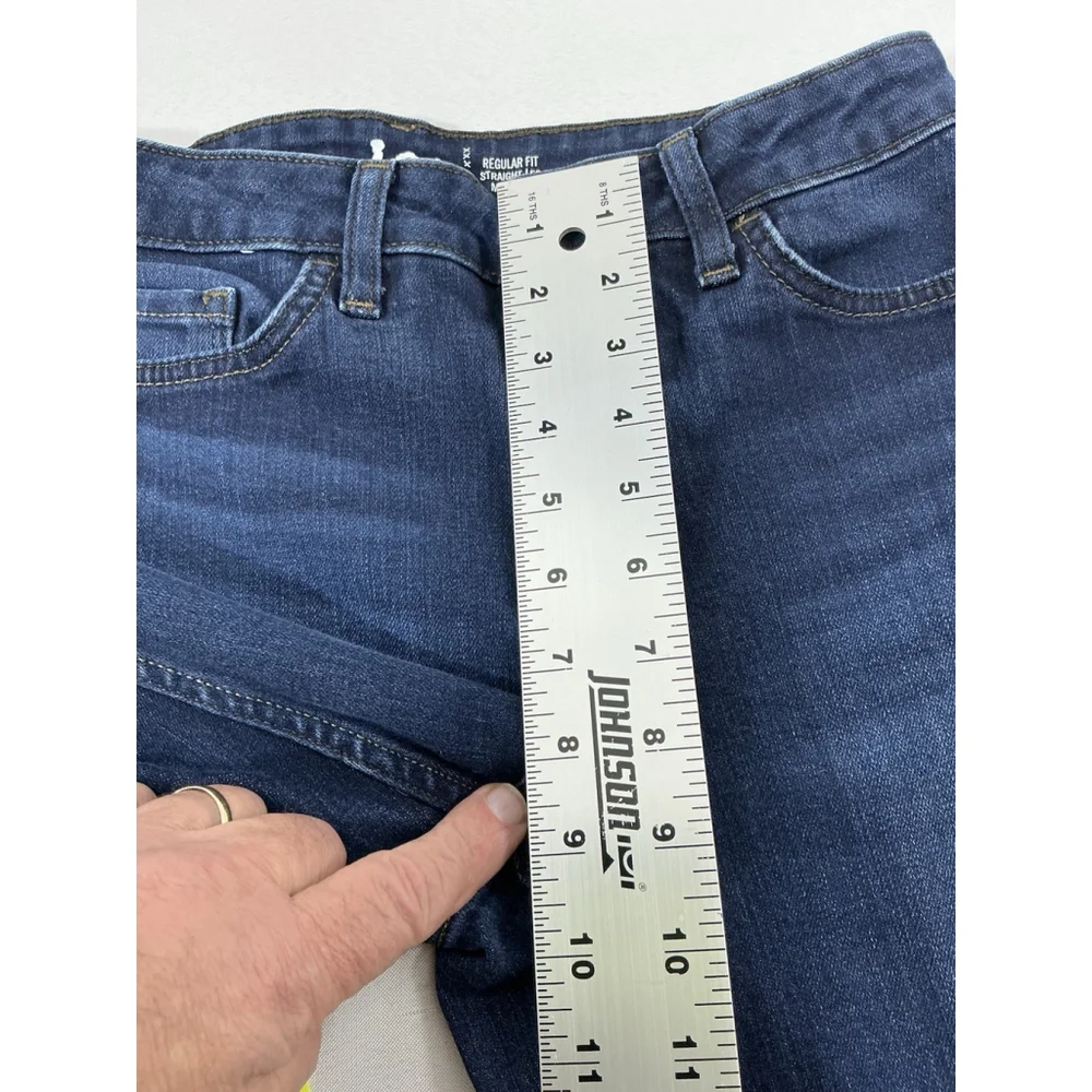 Womans Excellent Condition Lee Regular Fit Straight Leg Blue Jeans 6 M 00117/P-3
